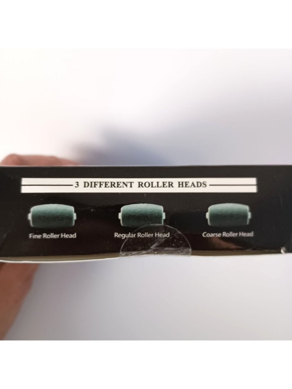Electronic Pedicure Tool Callus Remover Foot Smoother 3 Roller Heads New - Picture 2 of 3
